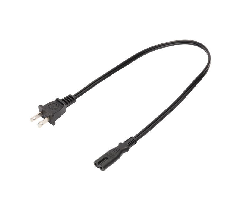 JT-2+ST2/FY-ST2 10A 125V tweepolige Amerikaanse standaardstekker met IEC-connector C7