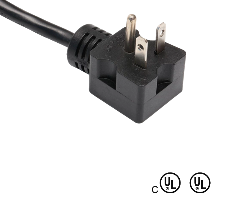 JT2-3I/JT-3H 20A 125V Amerikaanse standaard 3-pins 90 graden hoekstekker