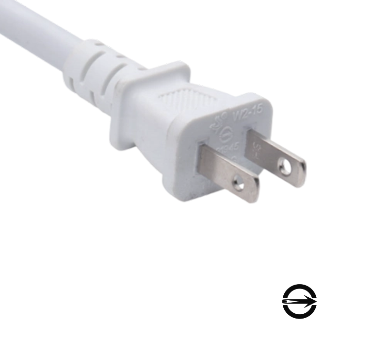 W2-15 15A 125V Twee-pins Taiwanese standaardstekker