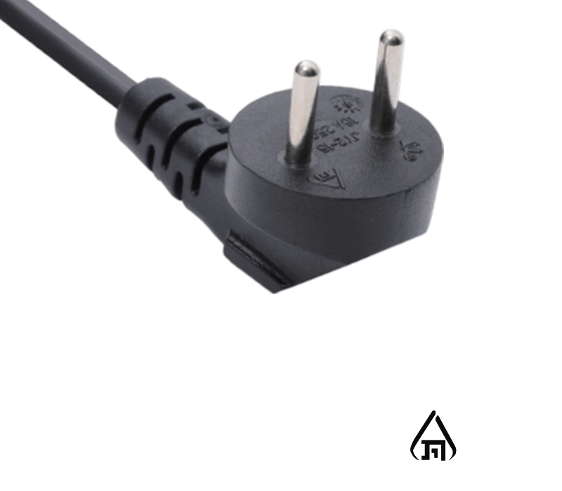JY2-16 16A 250V twee-pins Israël 90-graden elleboogstekker