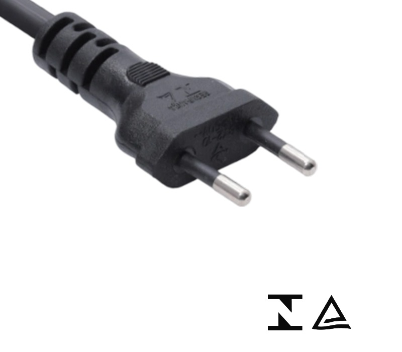 BY2-10 10A 250V tweepolige Braziliaanse stekker