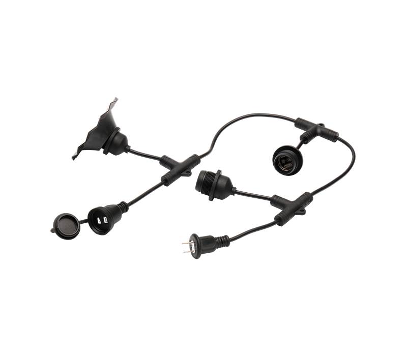 JD-2-24 US-Spec Outdoor Verlichtingsarmaturen LED Waterdichte Tuinverlichting S14 Lichtslingers E26 Sockets