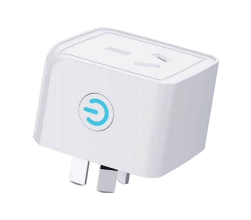 AU09 Plug-in kubus-stekkerdoos met 1 stopcontact in Australische stijl en schakelaar